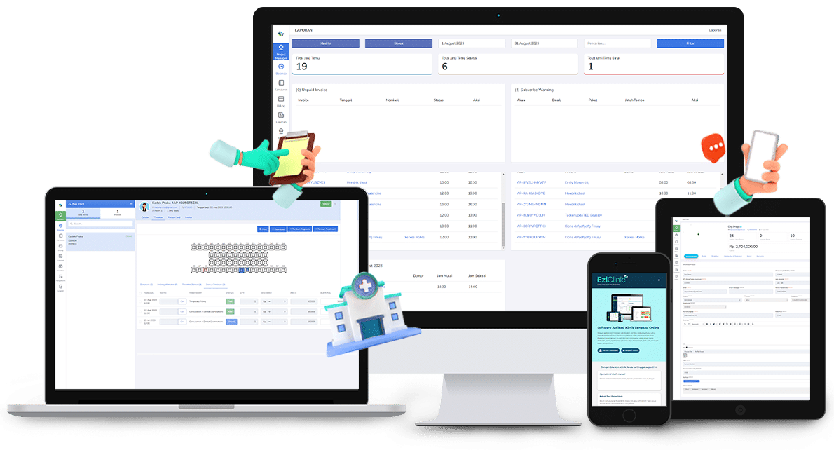 software aplikasi klinik