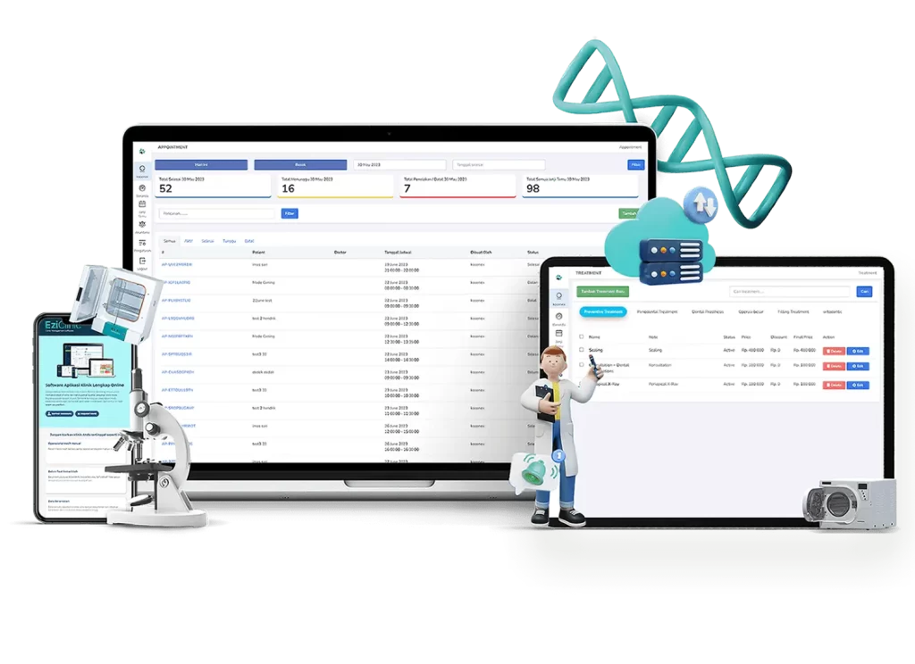 software laboratorium klinik EziClinic Lab